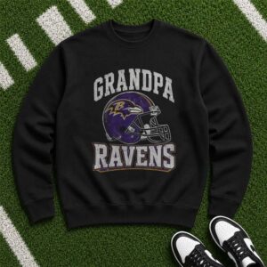 Grandpa Baltimore Ravens Shirt