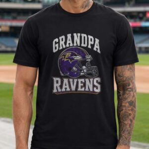 Grandpa Baltimore Ravens Shirt