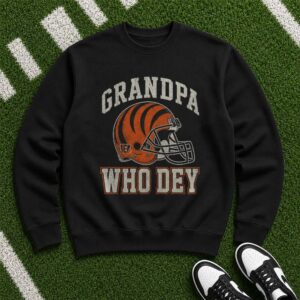 Grandpa Cincinnati Bengals Who Dey Shirt