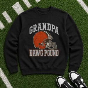Grandpa Dawg Pound Cleveland Browns Shirt