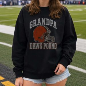Grandpa Dawg Pound Cleveland Browns Shirt