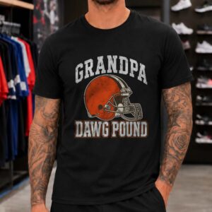 Grandpa Dawg Pound Cleveland Browns Shirt