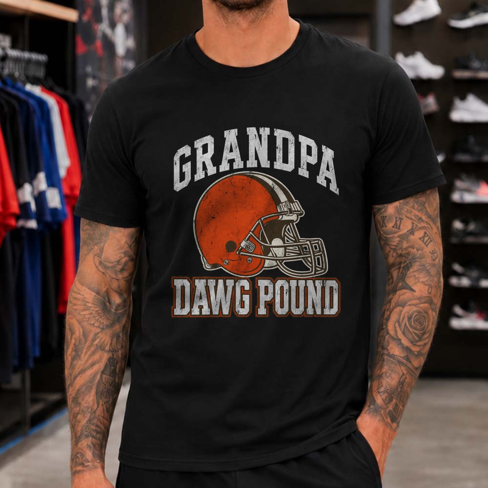 Grandpa Dawg Pound Cleveland Browns Shirt Grandpa Dawg Pound Cleveland Browns Shirt