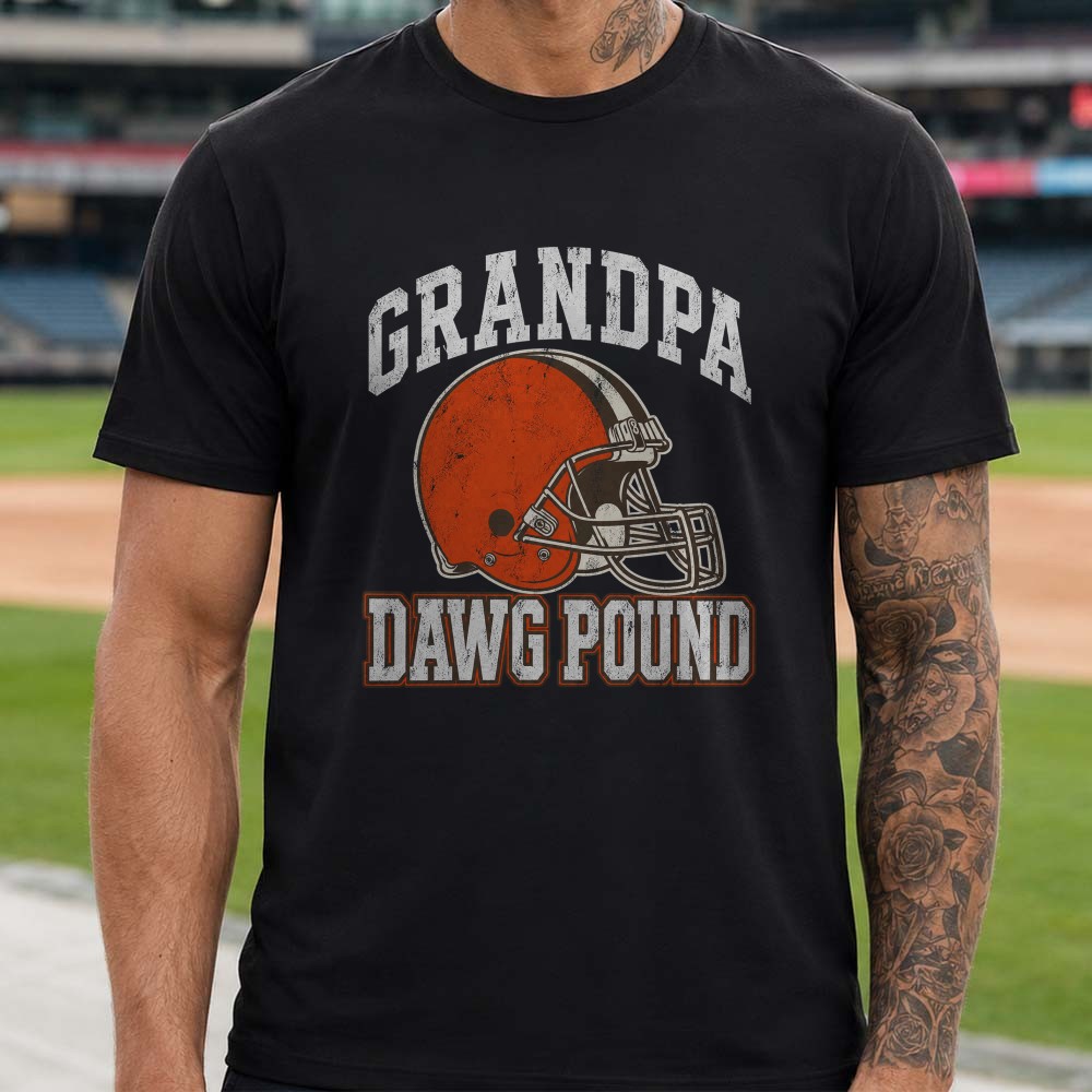 Grandpa Dawg Pound Cleveland Browns Shirt Grandpa Dawg Pound Cleveland Browns Shirt