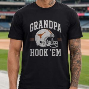Grandpa Hook ’Em Texas Longhorns Shirt