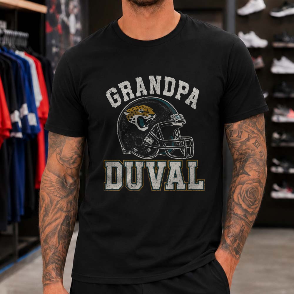 Grandpa Jacksonville Jaguars Duval Shirt Grandpa Jacksonville Jaguars Duval Shirt