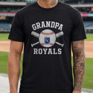 Grandpa Kansas City Royals Shirt