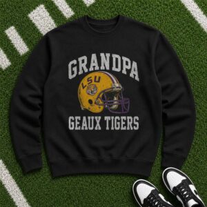 Grandpa LSU Tigers Geaux Tigers Shirt