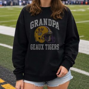 Grandpa LSU Tigers Geaux Tigers Shirt
