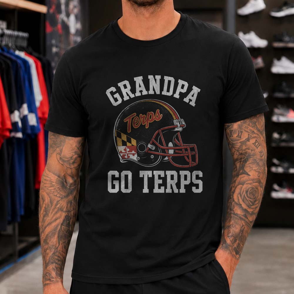 Grandpa Maryland Terrapins Shirt Grandpa Maryland Terrapins Shirt