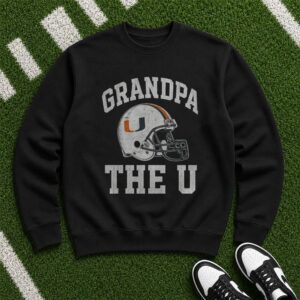 Grandpa Miami Hurricanes The U Shirt