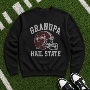 Grandpa Mississippi State Bulldogs Shirt