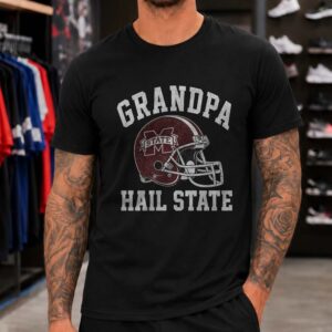 Grandpa Mississippi State Bulldogs Shirt