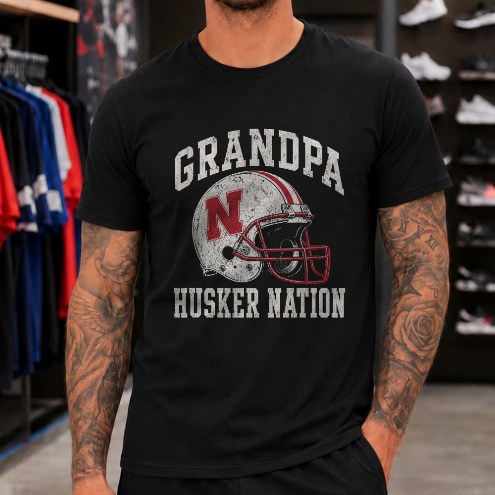 Grandpa Nebraska Cornhuskers Shirt Grandpa Nebraska Cornhuskers Shirt