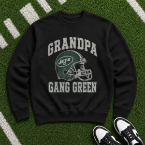 Grandpa New York Jets Gang Green Shirt