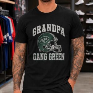 Grandpa New York Jets Gang Green Shirt