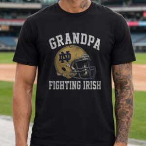 Grandpa Notre Dame Fighting Irish Shirt
