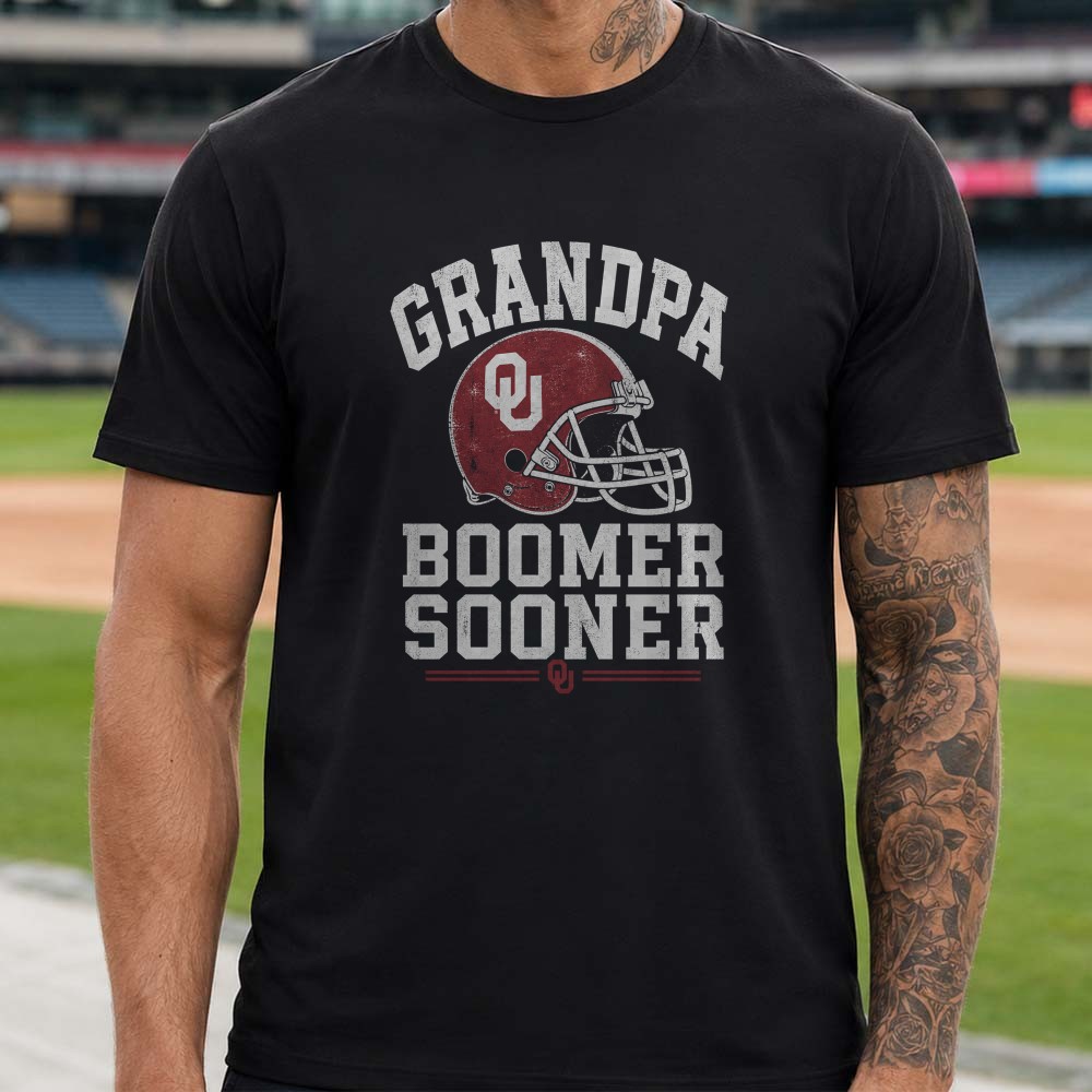 Grandpa Oklahoma Sooners Boomer Sooner Shirt Grandpa Oklahoma Sooners Boomer Sooner Shirt