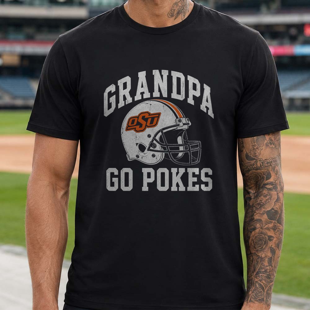 Grandpa Oklahoma State Cowboys Shirt Grandpa Oklahoma State Cowboys Shirt