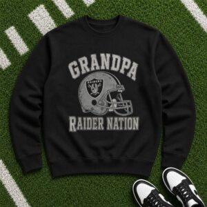 Grandpa Raider Nation Shirt