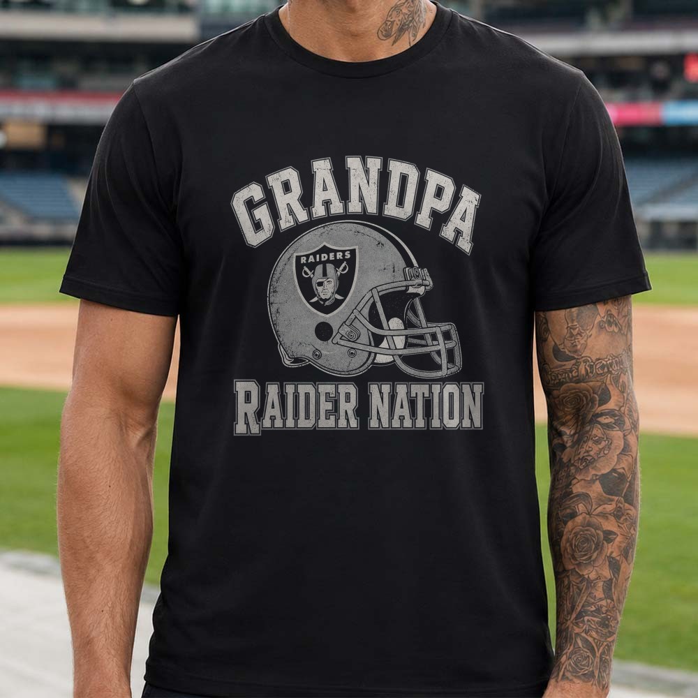 Grandpa Raider Nation Shirt Grandpa Raider Nation Shirt
