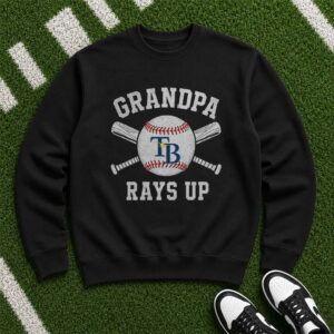 Grandpa Rays Up Tampa Bay Rays Shirt Gift for Rays Grandfather