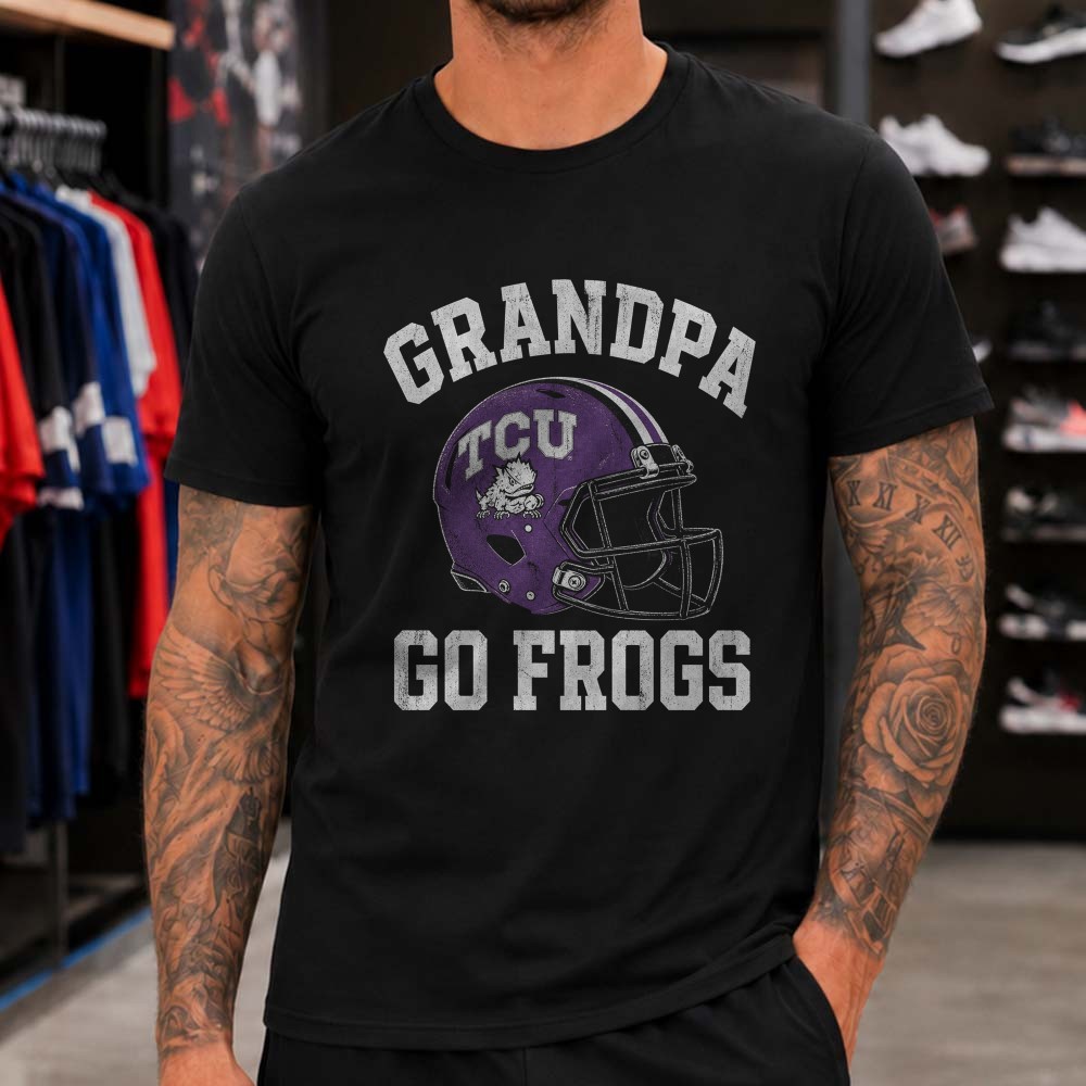 Grandpa TCU Horned Frogs Shirt Grandpa TCU Horned Frogs Shirt