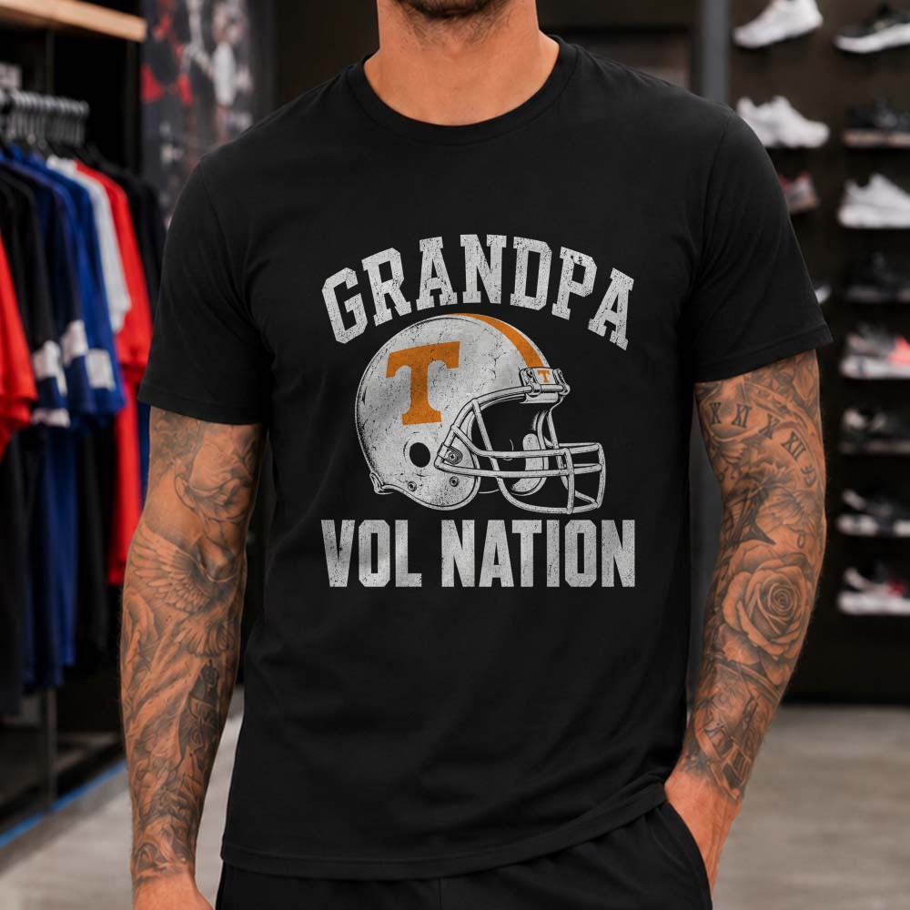 Grandpa Tennessee Volunteers Shirt Grandpa Tennessee Volunteers Shirt