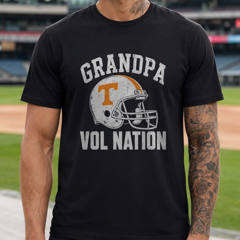 Grandpa Tennessee Volunteers Shirt Grandpa Tennessee Volunteers Shirt