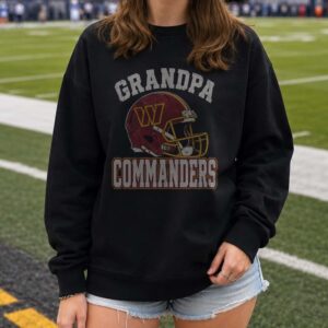 Grandpa Washington Commanders Shirt