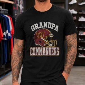 Grandpa Washington Commanders Shirt