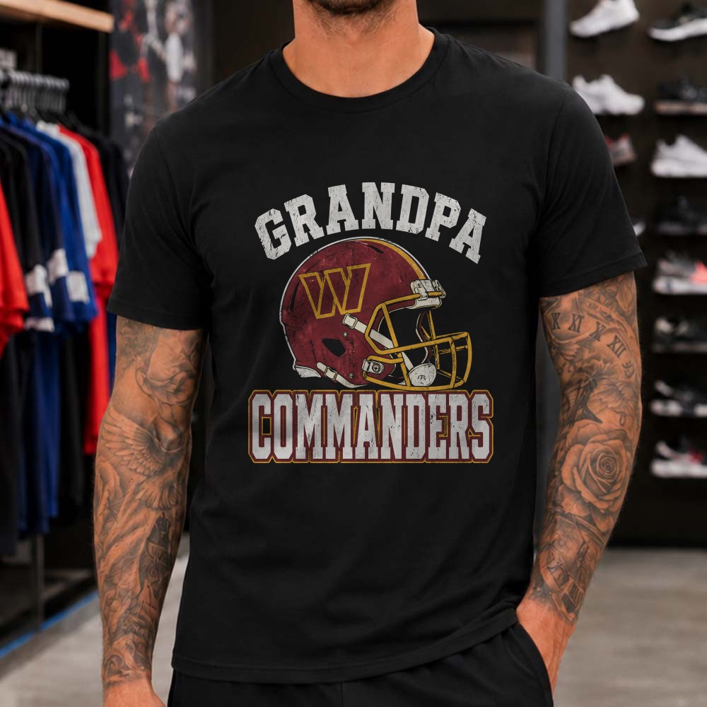 Grandpa Washington Commanders Shirt Grandpa Washington Commanders Shirt