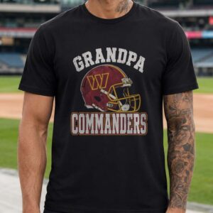Grandpa Washington Commanders Shirt