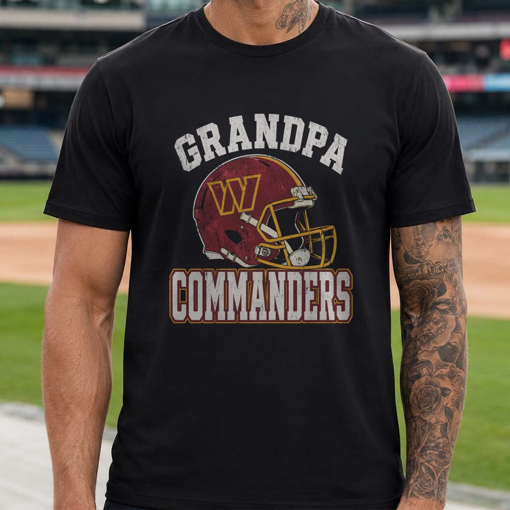 Grandpa Washington Commanders Shirt Grandpa Washington Commanders Shirt