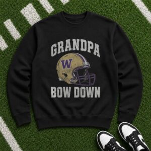 Grandpa Washington Huskies Shirt