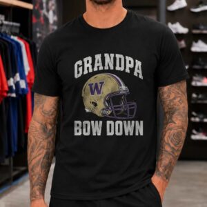 Grandpa Washington Huskies Shirt