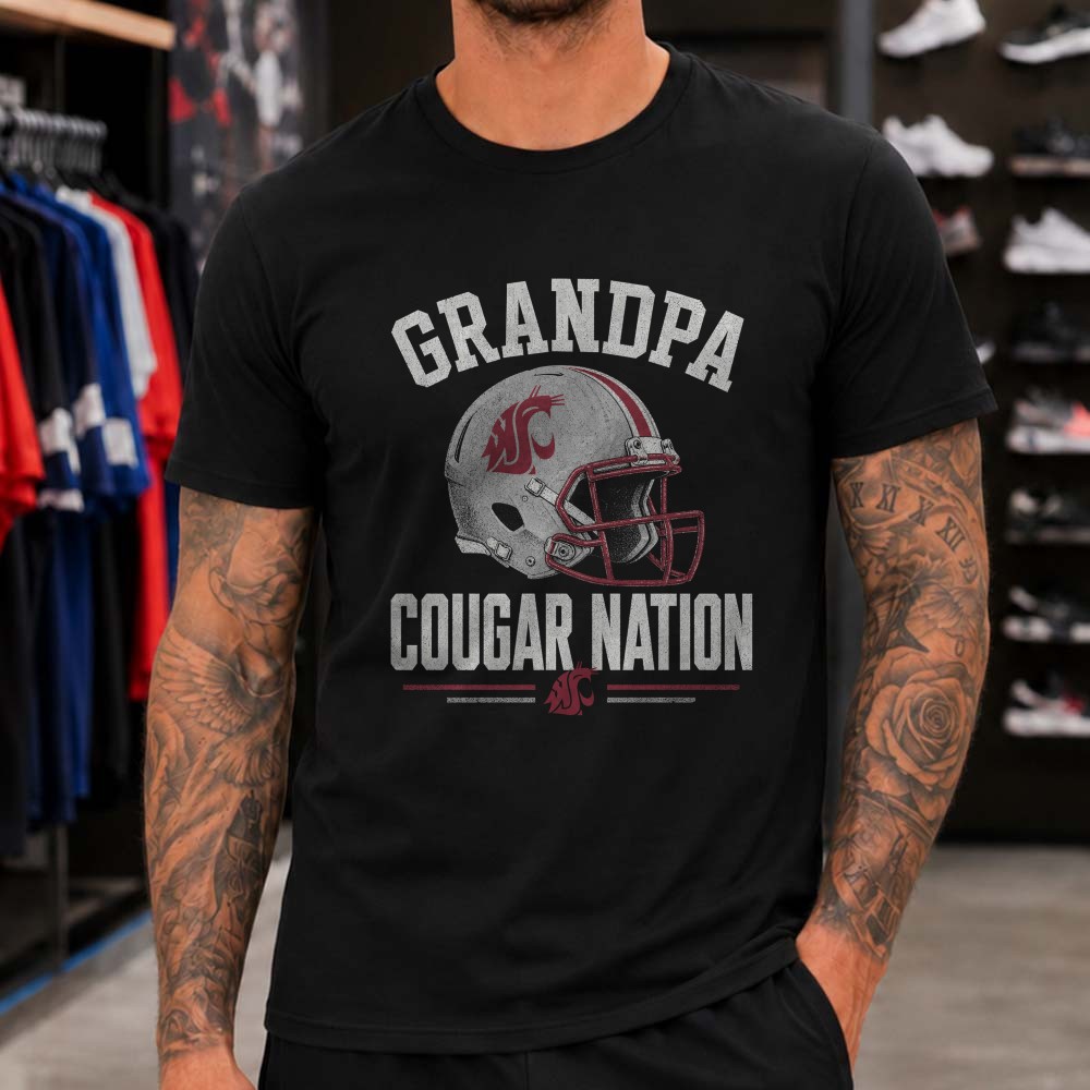 Grandpa Washington State Cougars Shirt Grandpa Washington State Cougars Shirt