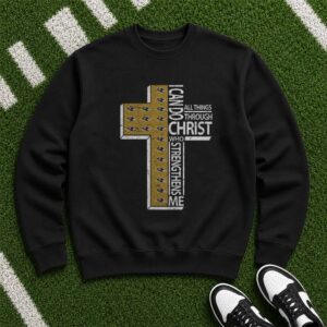 I Can Do All Things Through Christ Who Strengthens Me Christian Baltimore Ravens T-Shirt