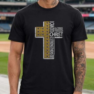 I Can Do All Things Through Christ Who Strengthens Me Christian Baltimore Ravens T-Shirt