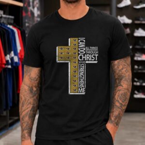 I Can Do All Things Through Christ Who Strengthens Me Christian Baltimore Ravens T-Shirt