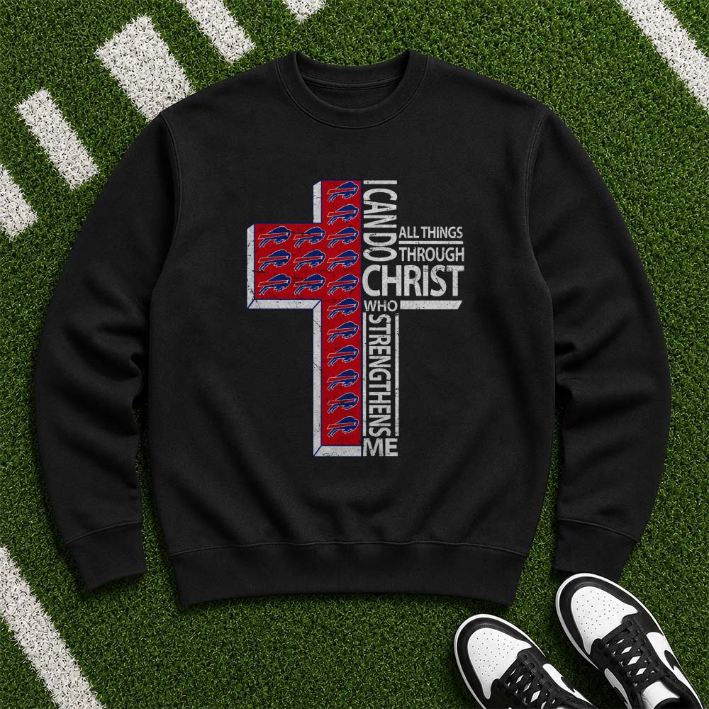 I Can Do All Things Through Christ Who Strengthens Me Christian Bills Fan Buffalo Bills NFL T-Shirt I Can Do All Things Through Christ Who Strengthens Me Christian Bills Fan Buffalo Bills NFL T-Shirt