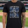 I Have Two Titles Dad And Papa Northwestern Wildcats Shirt