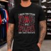 I Have Two Titles Dad And Papa Seattle Seahawks Shirt