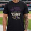 I Hate Being Sexy But I’m A Ravens Fan So I Can’t Help It Funny Baltimore Ravens T-Shirt