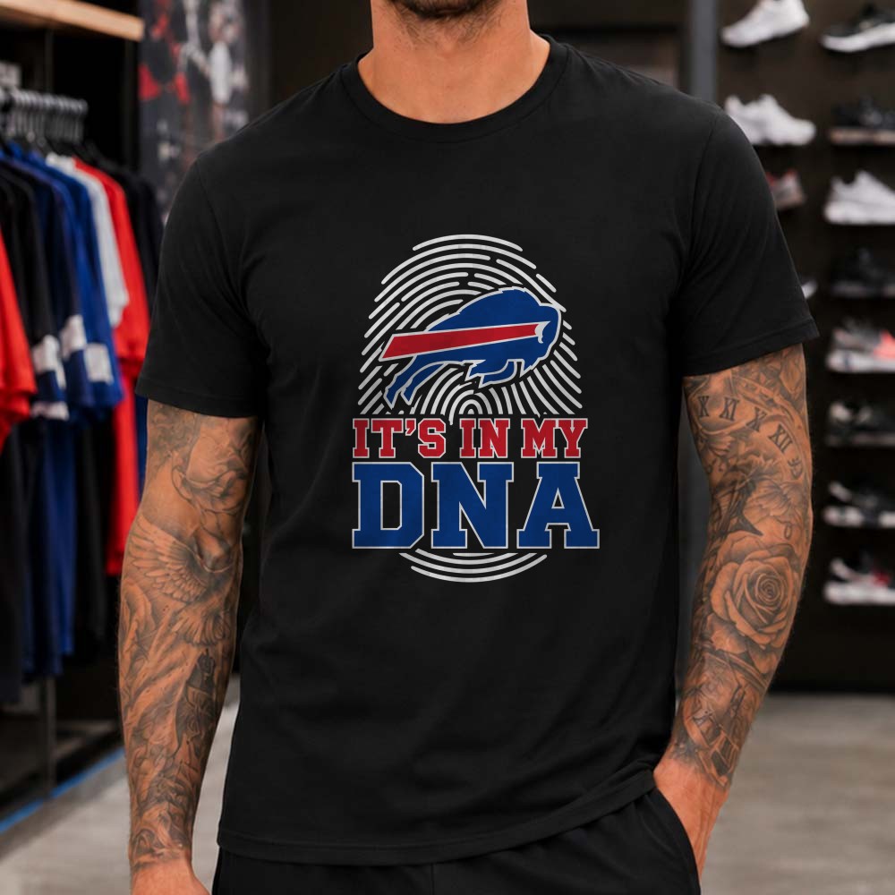 It’s In My DNA Fingerprint Football Fan Buffalo Bills T-Shirt It’s In My DNA Fingerprint Football Fan Buffalo Bills T-Shirt