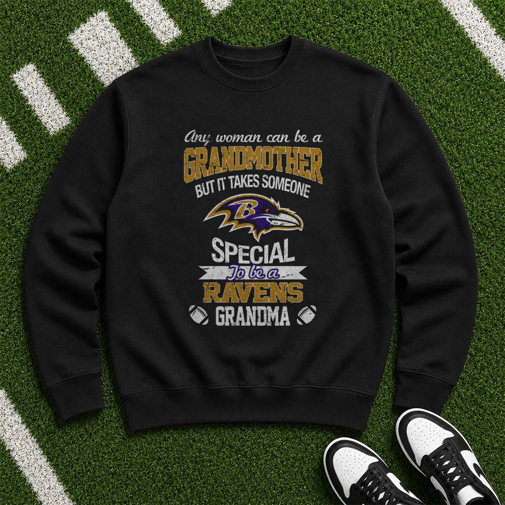 It Takes Someone Special To Be A Ravens Grandma Grandmother Gift Baltimore Ravens NFL T-Shirt It Takes Someone Special To Be A Ravens Grandma Grandmother Gift Baltimore Ravens NFL T-Shirt