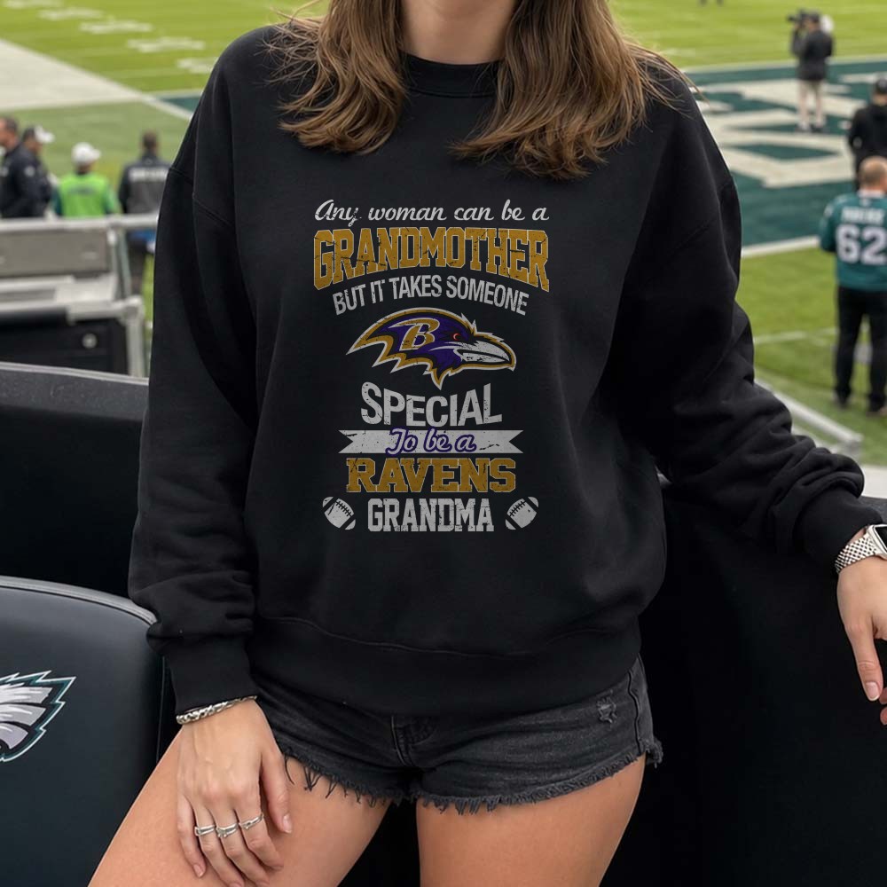 It Takes Someone Special To Be A Ravens Grandma Grandmother Gift Baltimore Ravens NFL T-Shirt It Takes Someone Special To Be A Ravens Grandma Grandmother Gift Baltimore Ravens NFL T-Shirt