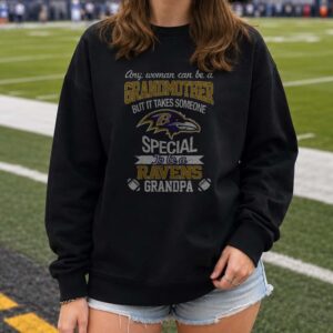 It Takes Someone Special To Be A Ravens Grandpa Grandfather Gift Baltimore Ravens NFL T-Shirt