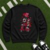 Jack Skellington And Sally Love Nightmare Before Christmas Atlanta Falcons NFL T-Shirt