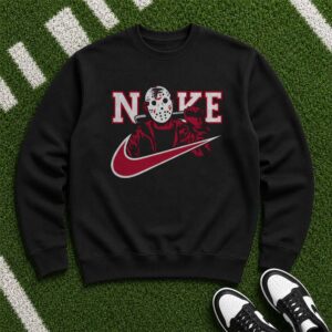 Jason Voorhees Friday The 13th Atlanta Falcons Horror Halloween Football Fan T-Shirt